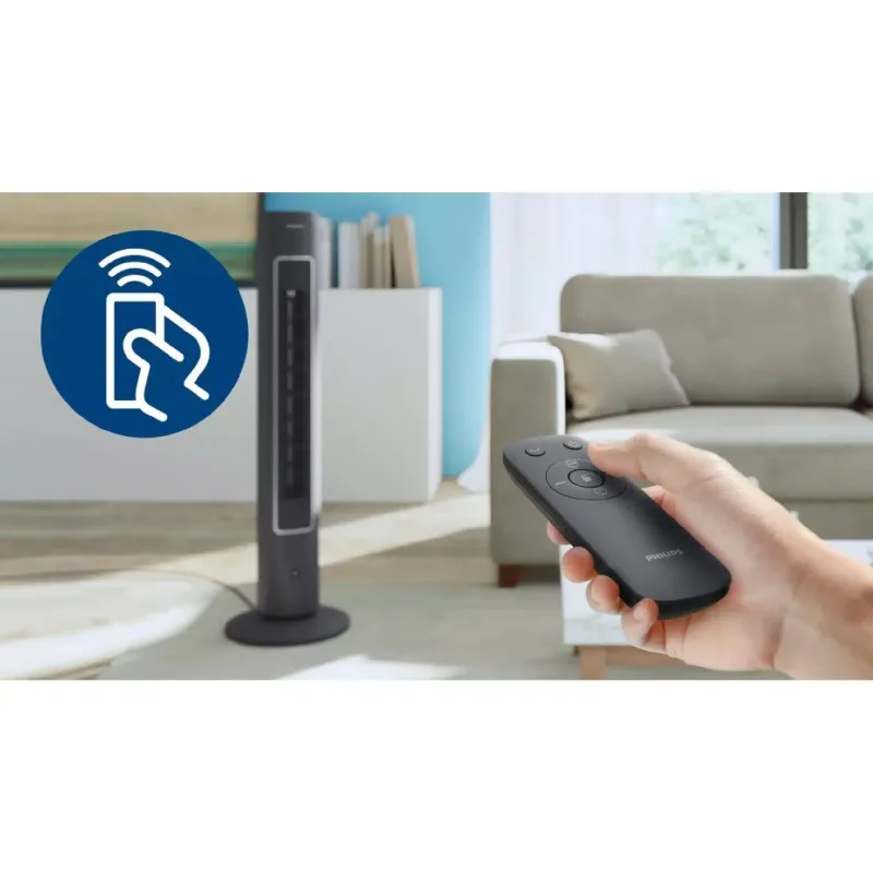 Oszlopventilátor Philips, Graphite (CX5535/11)