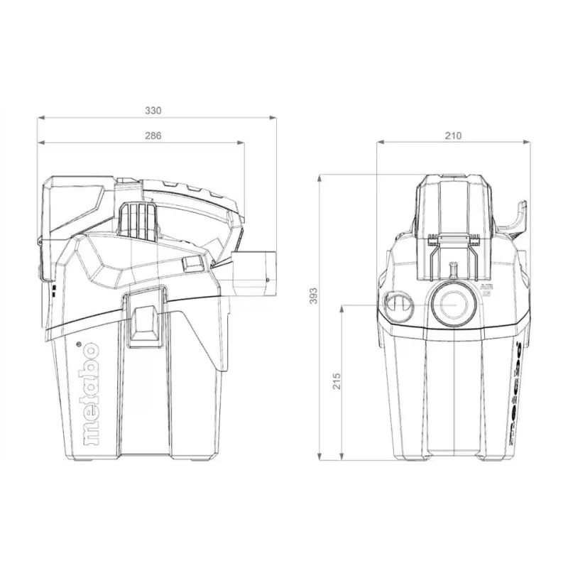Прахосмукачка Metabo (602029850)