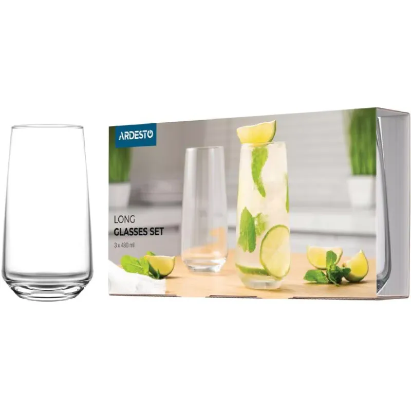Xícara Ardesto Gloria Shine, Transparent (AR2648GS)
