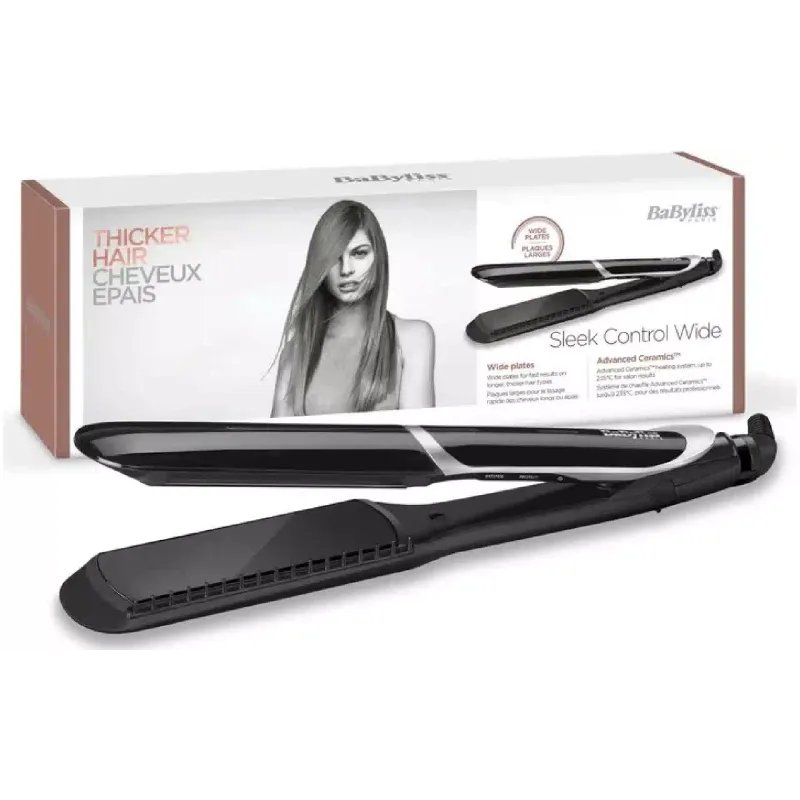 Alisador de cabelo Babyliss, Black (ST397E)