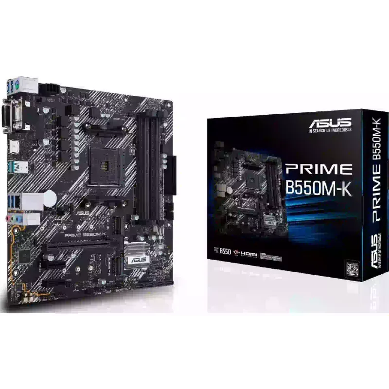 اللوحة الأم Asus Prime B550M-K (90MB14V0-M0EAY0)