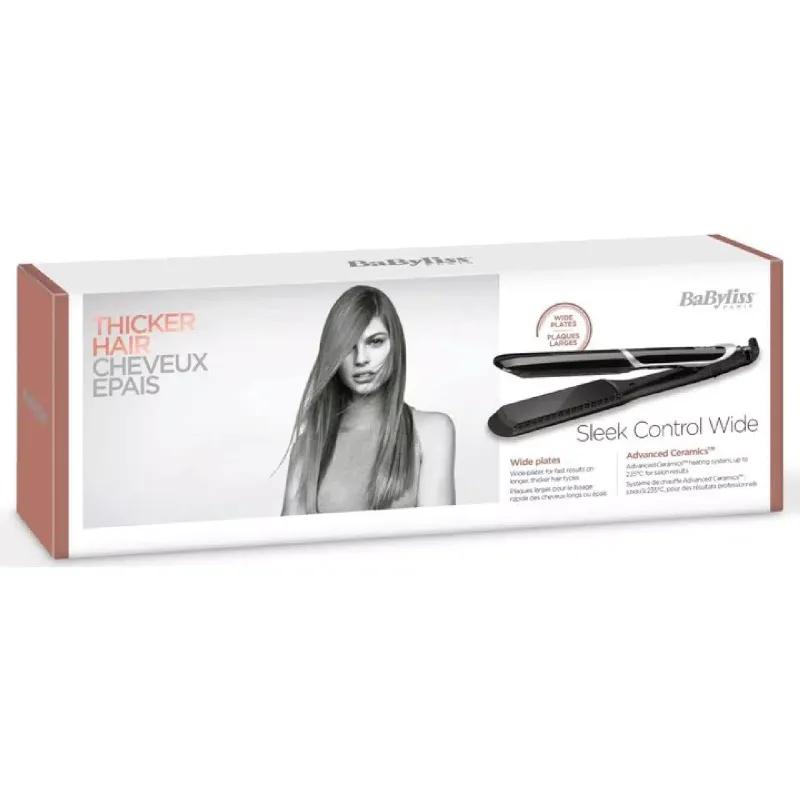 Alisador de cabelo Babyliss, Black (ST397E)
