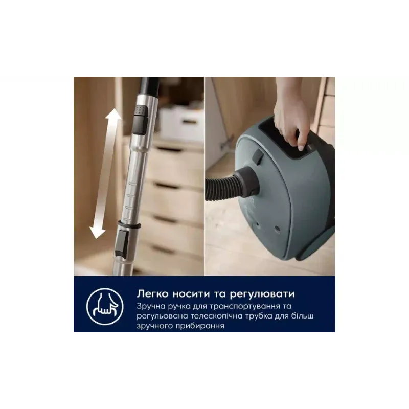 Vacuum cleaner Electrolux (EB61C1OG), 3.5 l, Green