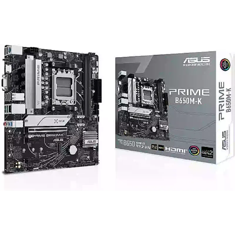 اللوحة الأم Asus Prime B650M-K (90MB1F60-M0EAY0)