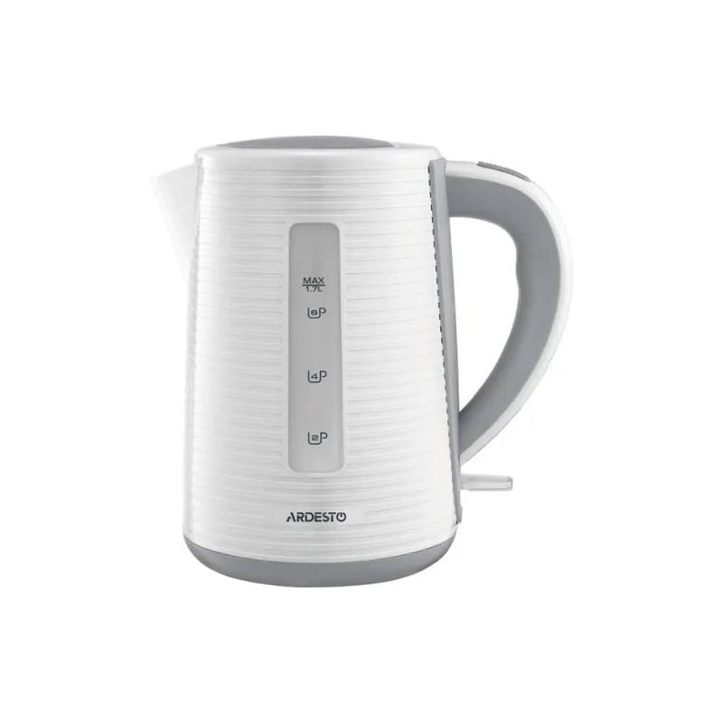 Ηλεκτρικός βραστήρας Ardesto, White/Gray (EKL-F17WG)