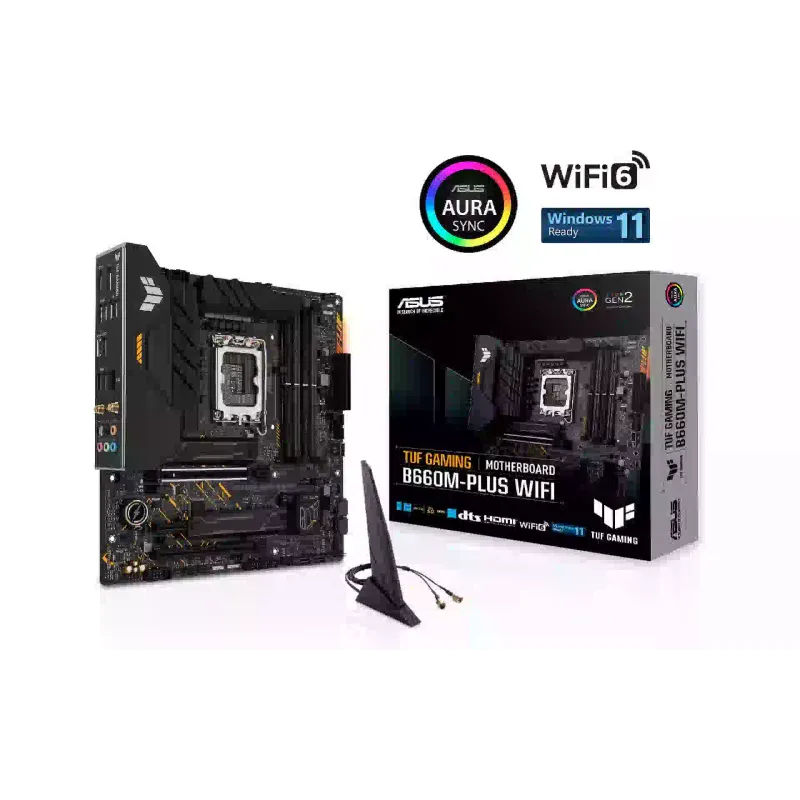 اللوحة الأم Asus TUF Gaming B660M-Plus (90MB1AZ0-M1EAY0)