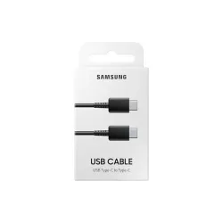 Cabo Samsung USB-C - USB-C, Black (EP-DA705BBRGRU) Cabo Samsung USB-C - USB-C, Black (EP-DA705BBRGRU)
