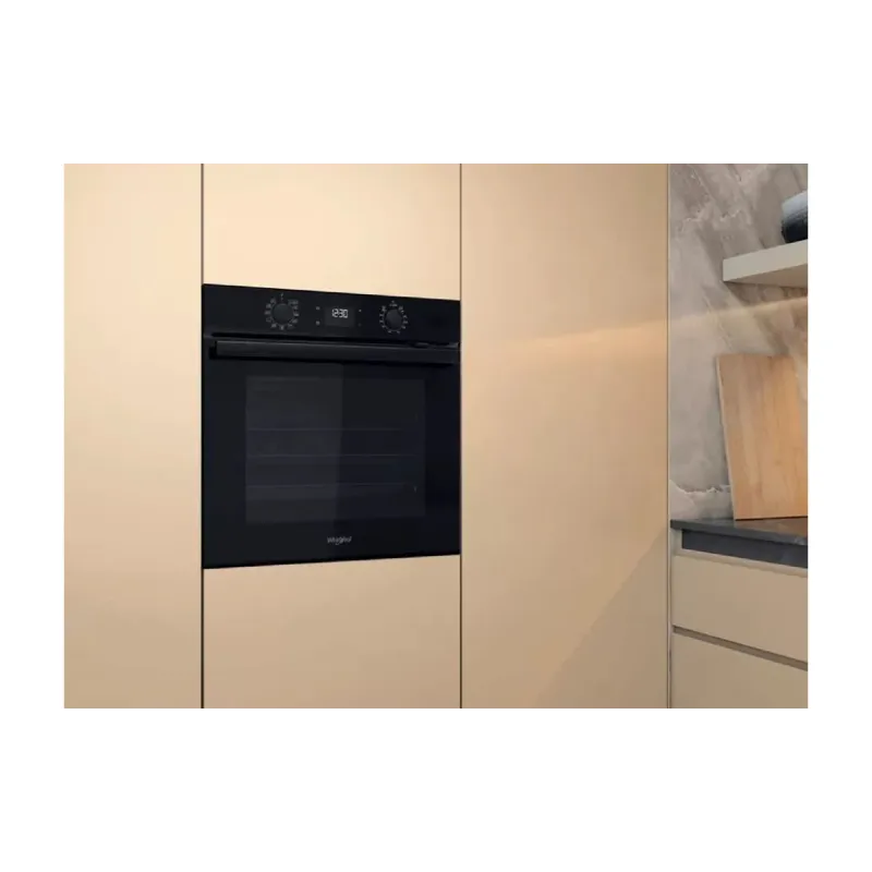 Einbaubackofen Whirlpool, Black (OMR58HU1B)