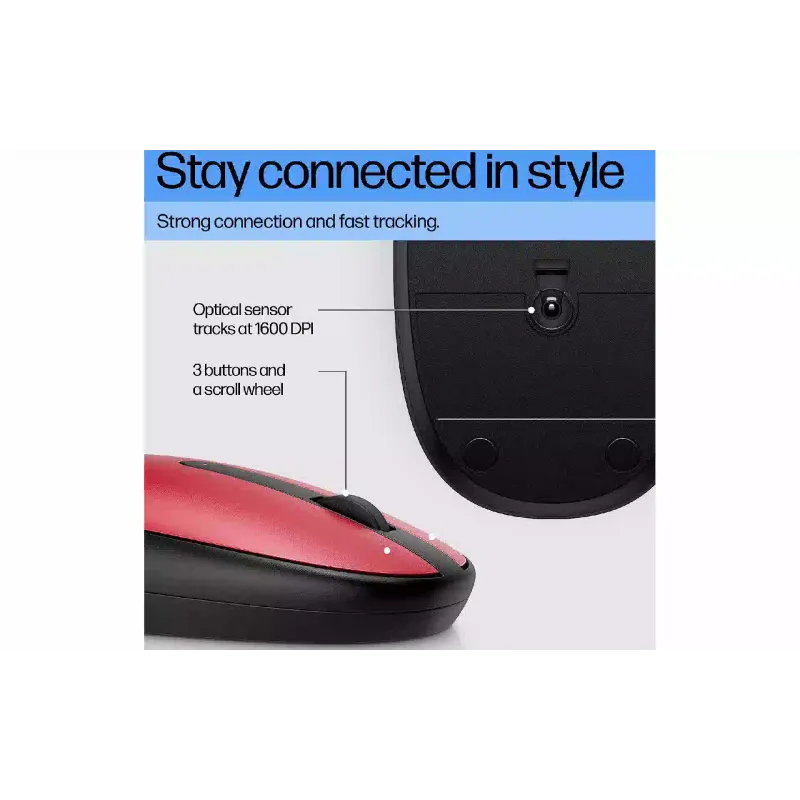 الفأر HP, Red (43N05AA)