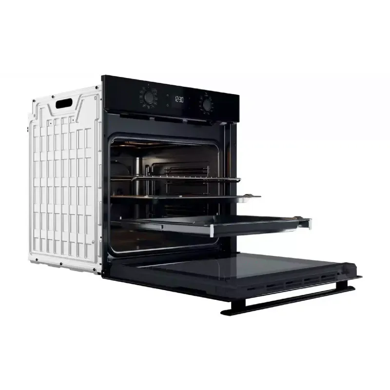 Einbaubackofen Whirlpool, Black (OMR58HU1B)