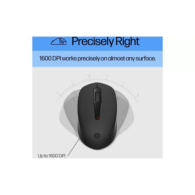Teclado + Mouse HP, Black (240J7AA)
