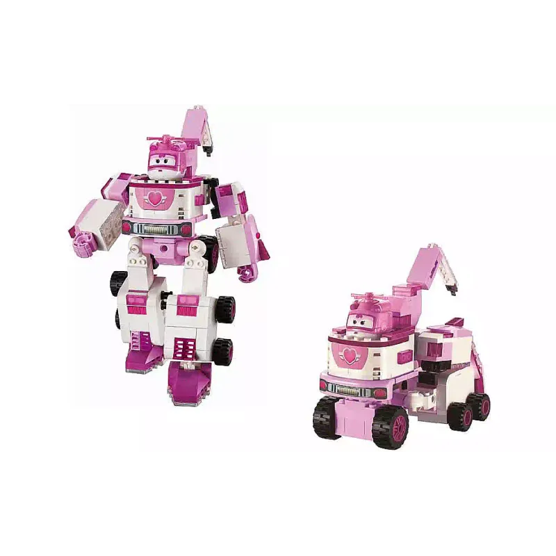 Construtor Super Wings Small Blocks Buildable Transforming Vehicle Dizzy (EU385006)