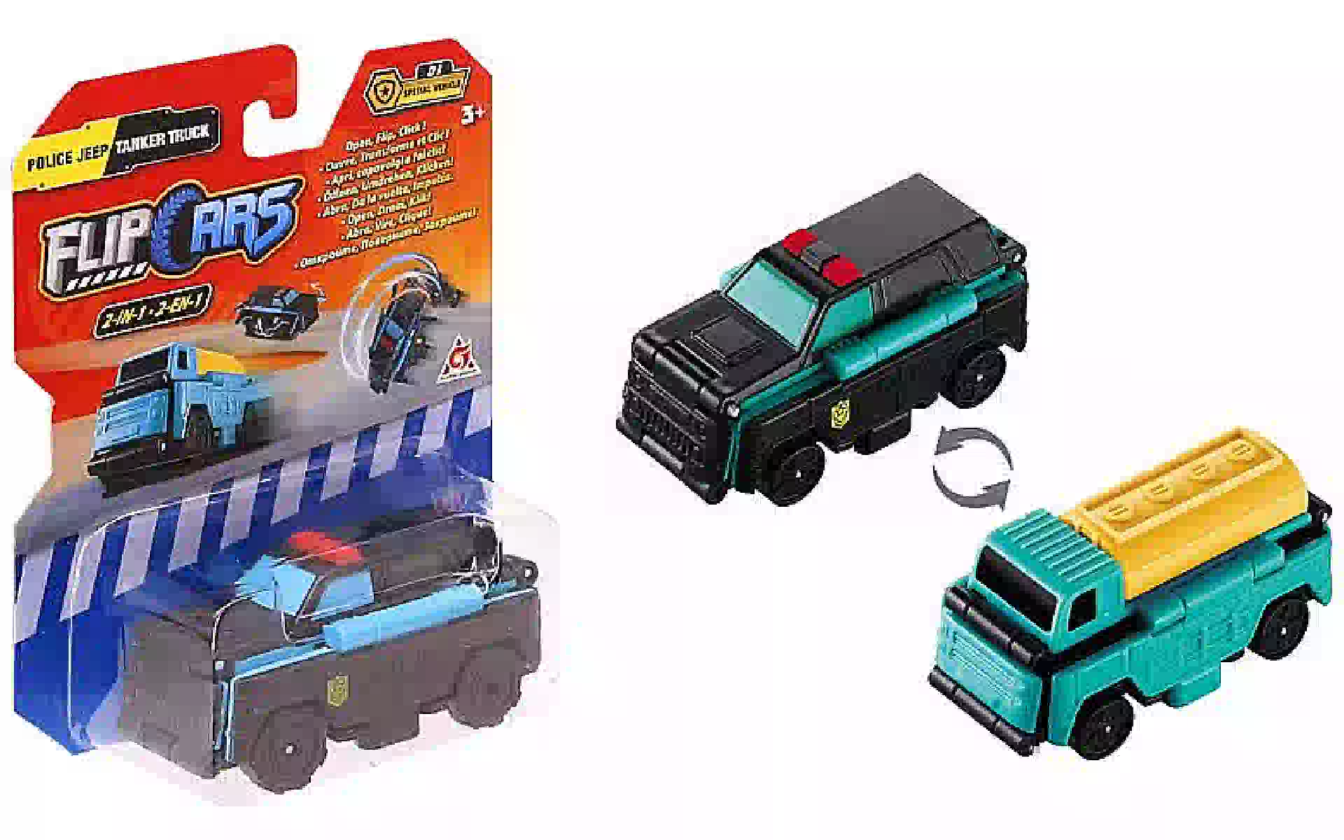 Αυτοκίνητο μετασχηματιστή Flip Cars (EU463875-08) Αυτοκίνητο μετασχηματιστή Flip Cars (EU463875-08)