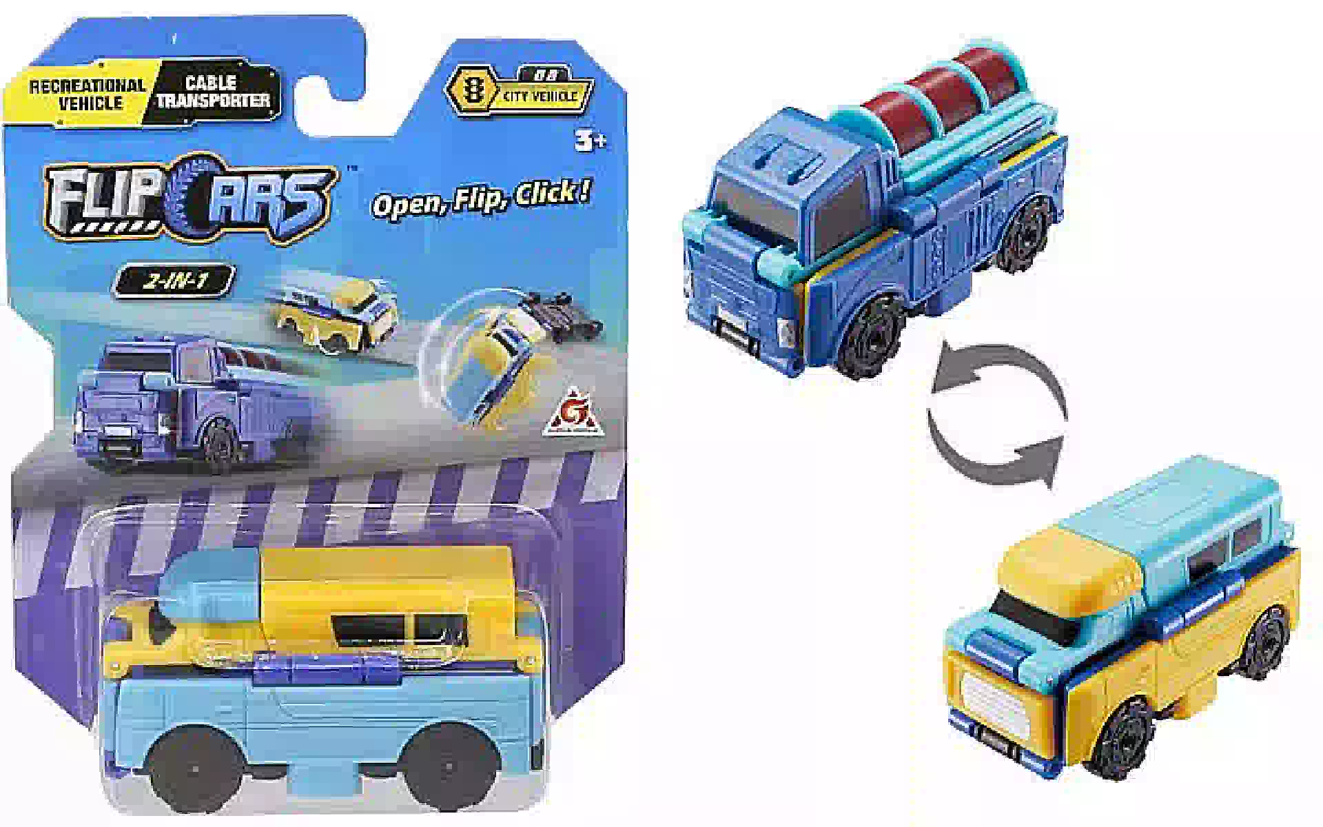 Αυτοκίνητο μετασχηματιστή Flip Cars (EU463875-35) Αυτοκίνητο μετασχηματιστή Flip Cars (EU463875-35)
