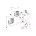 Einbaubackofen Whirlpool, Black (OMR58HU1B)