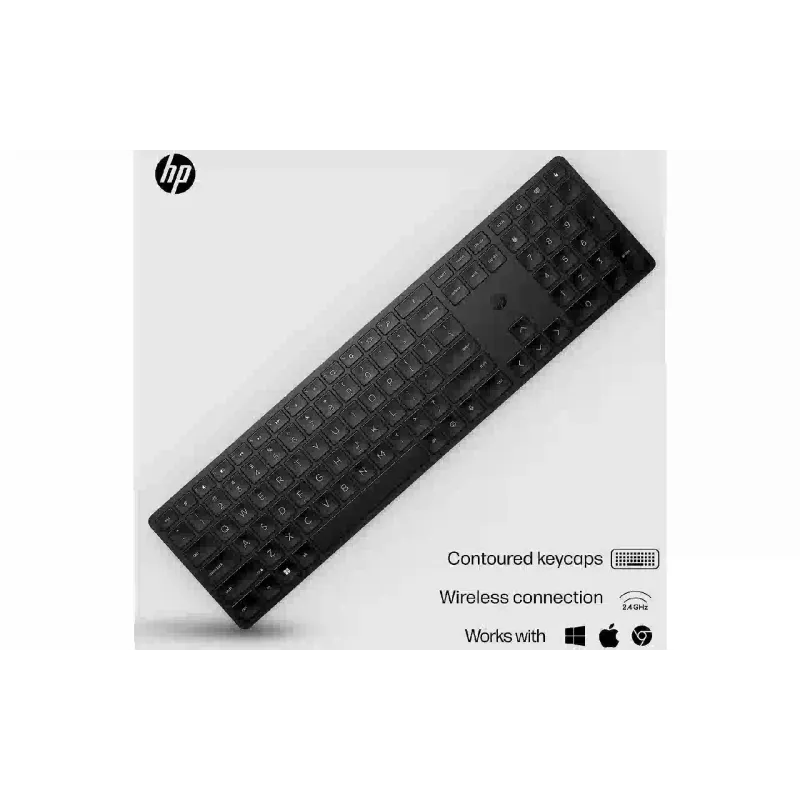 لوحة مفاتيح غشائية HP, Black (4R184AA)