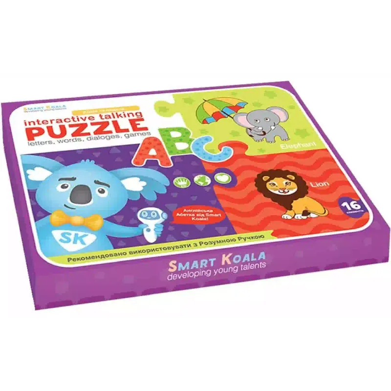 Tablero de rompecabezas de audio Smart Koala (SKABC_EA)