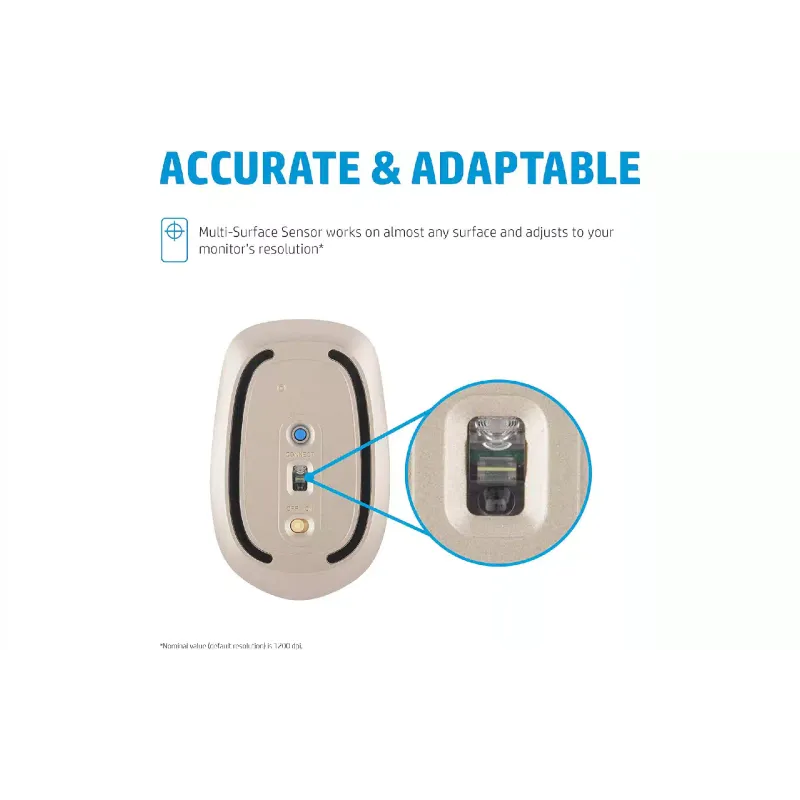 Ratón HP, Grey (4M0X5AA)