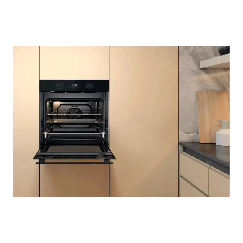 Einbaubackofen Whirlpool, Black (OMR58HU1B)