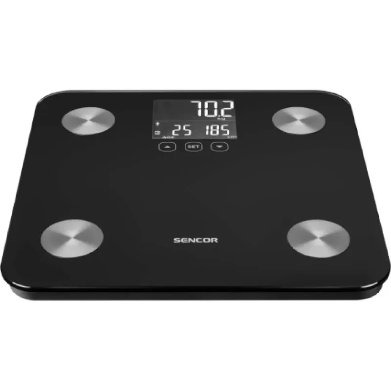Balanças de chão Sencor, Black (SBS6026BK)