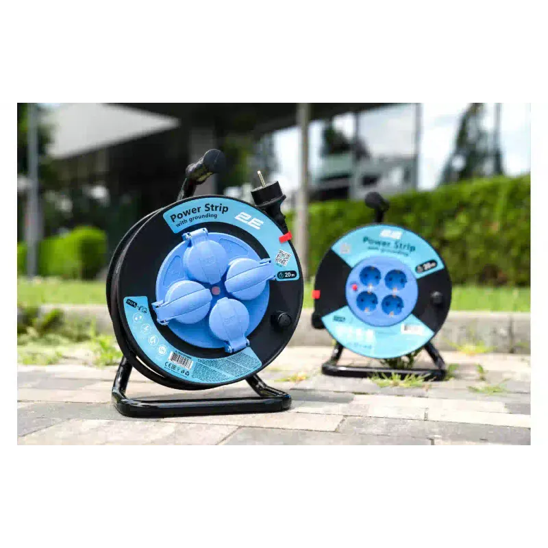 Hálózati hosszabbító kábel 2E, Blue (2E-CR4315IP44M20)