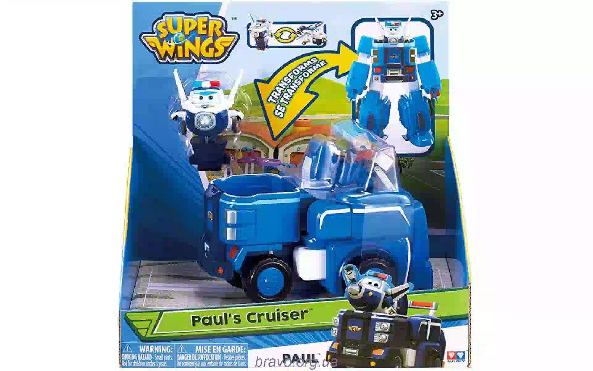 Игровой набор Super Wings Transforming Vehicles Пол (EU720315) Игровой набор Super Wings Transforming Vehicles Пол (EU720315)
