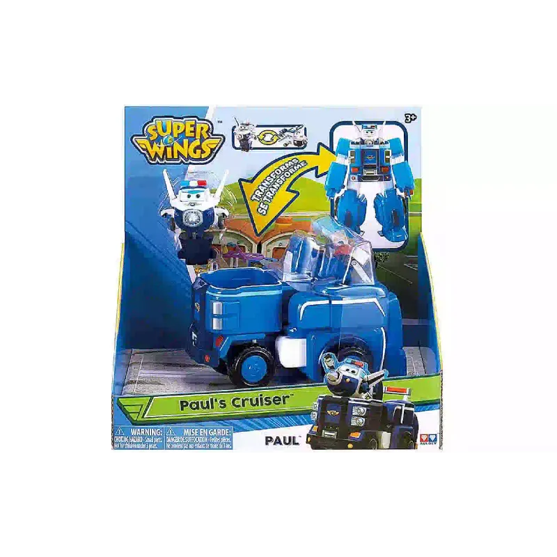 مجموعة اللعب Super Wings Transforming Vehicles Paul (EU720315)
