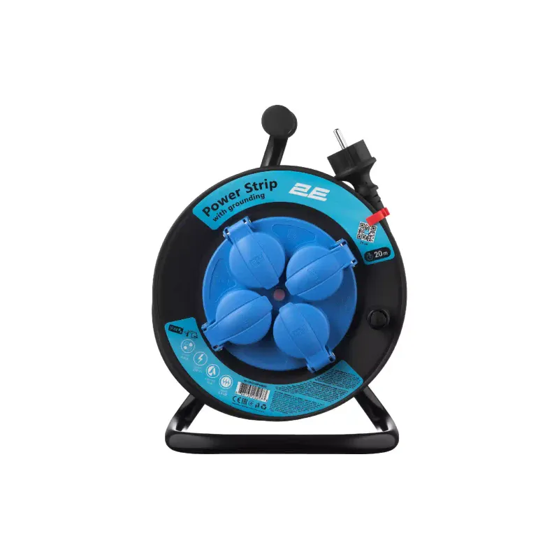 Hálózati hosszabbító kábel 2E, Blue (2E-CR4315IP44M20)