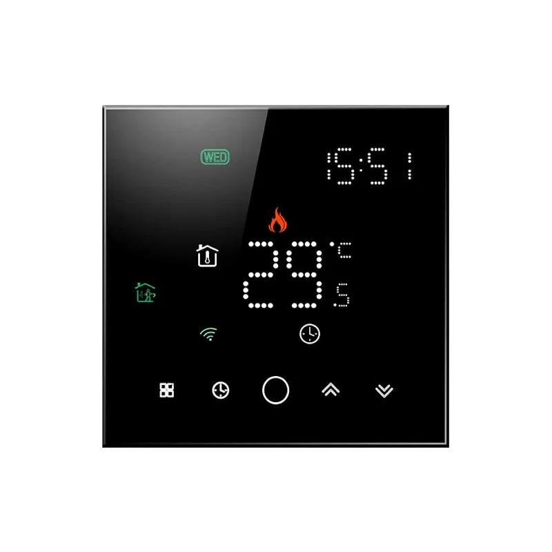 Termostat Tuya, Black (HS082062)