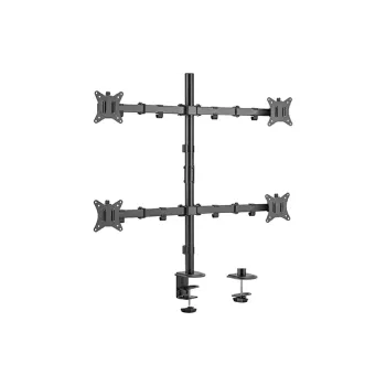 Desktop Mount for Four Monitors HiSmart 17"-32"  (HS082437)
