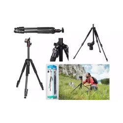 tripé para câmera Hama Traveller-163, Black (00004291)