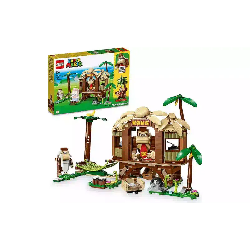 Konstruktor LEGO Super Mario Donkey Kong's Tree House (71424)