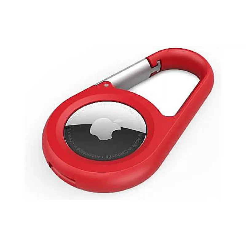 Titular Belkin Secure Holder Carabiner AirTag, Red (MSC008BTRD)