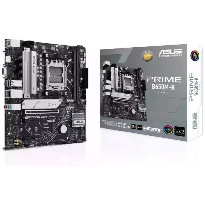 اللوحة الأم Asus Prime B650M-K (90MB1F60-M0EAY0)