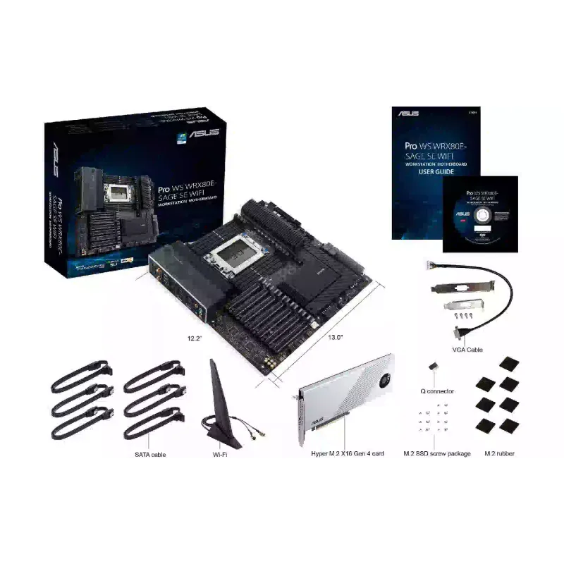 اللوحة الأم Asus WRX80E-SAGE (90MB1590-M0EAY0)