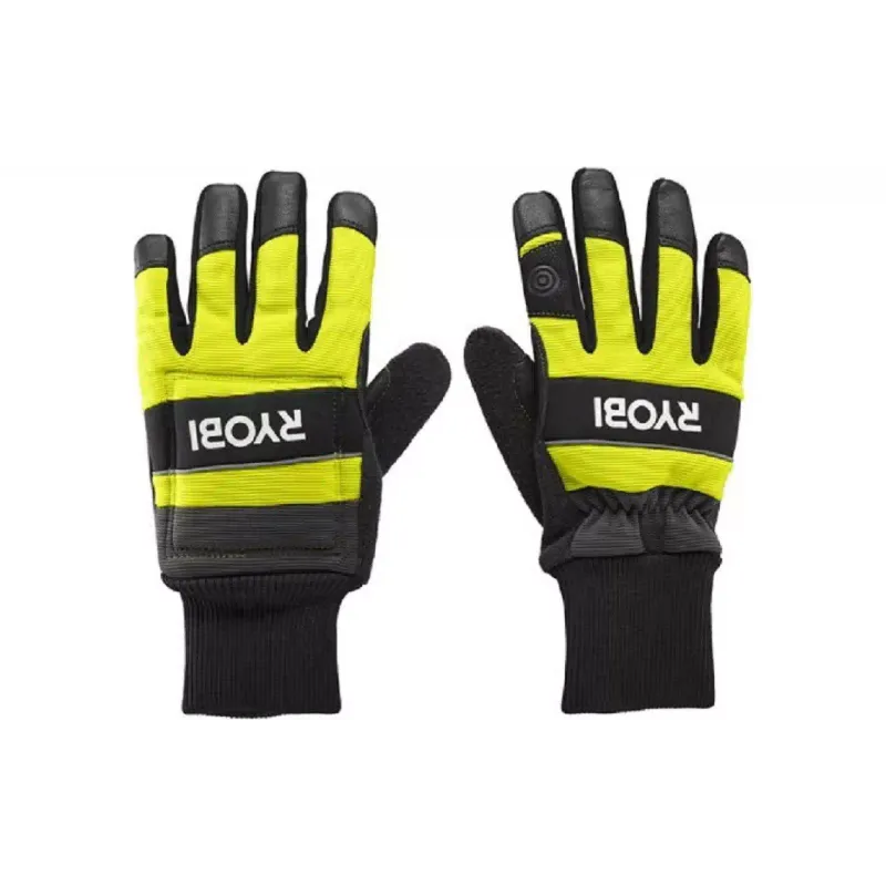 Munkakesztyűk Ryobi RAC258L, Black/Yellow (5132005711)