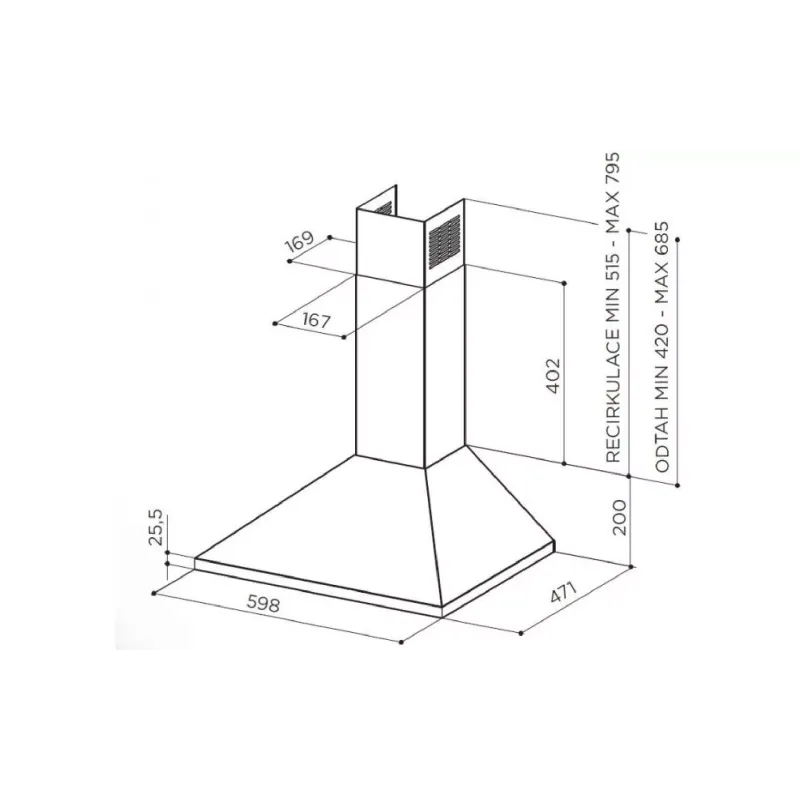 Campana extractora Faber (320.0557.539)