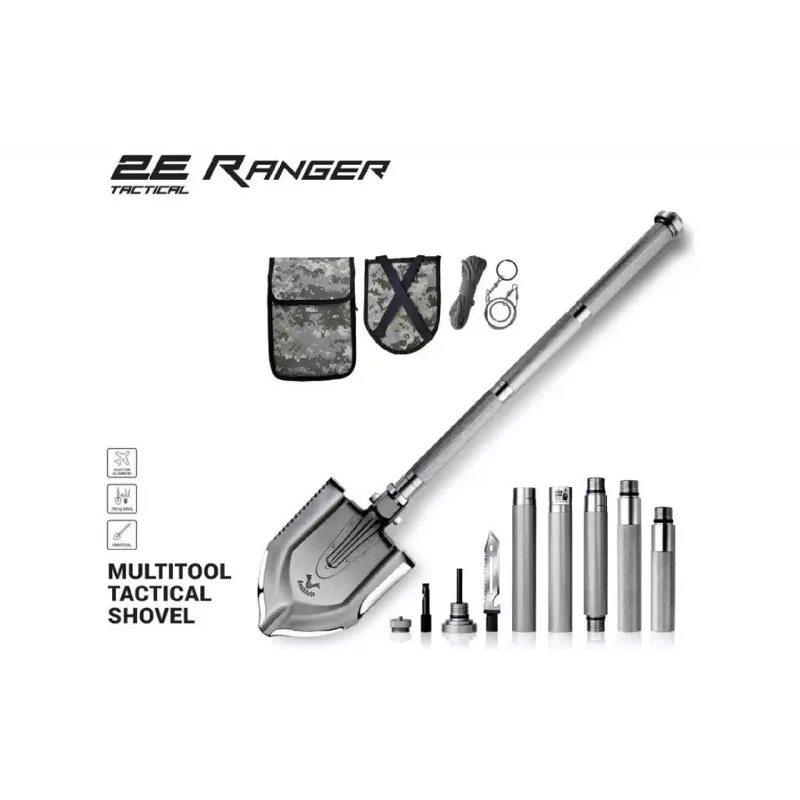 Лопата-мультитул 2E, Steel Gray (2E-TSMTSF1-STGR)