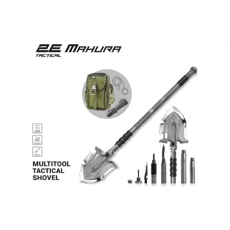 Лопата-мультитул 2E, Steel Gray (2E-TSMTSF3-STGR)