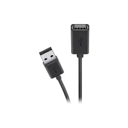 Cable de carga y sincronización Belkin USB-A - USB-A, Black (F3U153BT3M) Cable de carga y sincronización Belkin USB-A - USB-A, Black (F3U153BT3M)