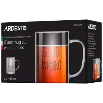 Xícara Ardesto, Transparent (AR2642GM)