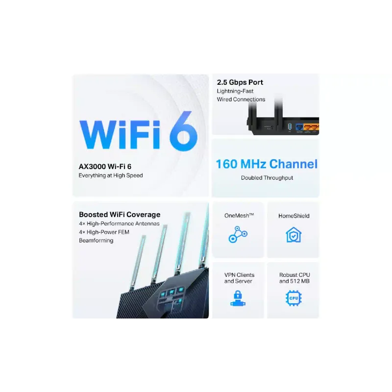 Маршрутизатор TP-Link (Archer AX55 Pro)
