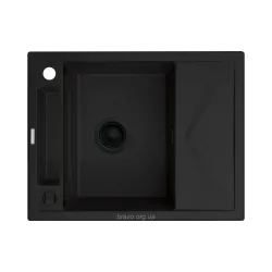 Νιπτήρας κουζίνας Deante Magnetic, Matte Black (ZRM_N11A)