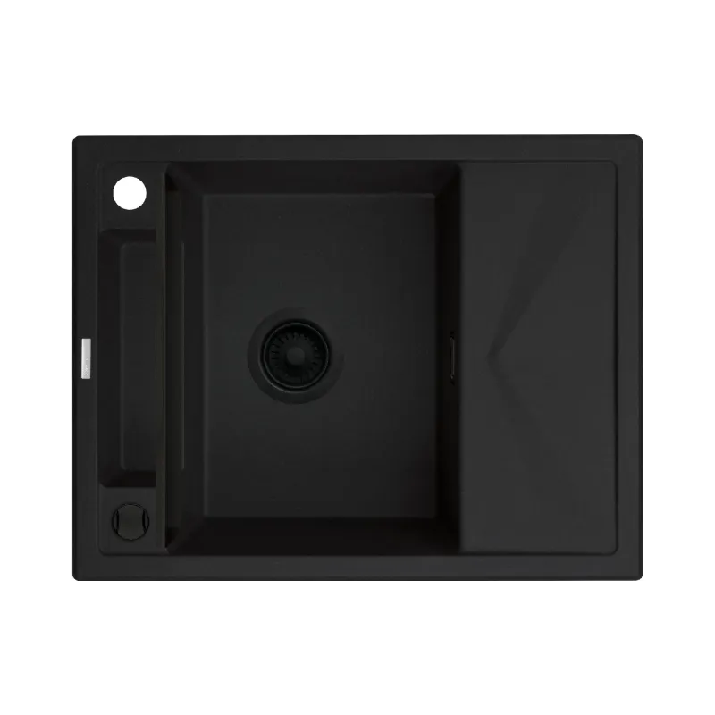 Kitchen sink Deante Magnetic (ZRM_N11A), Matte Black