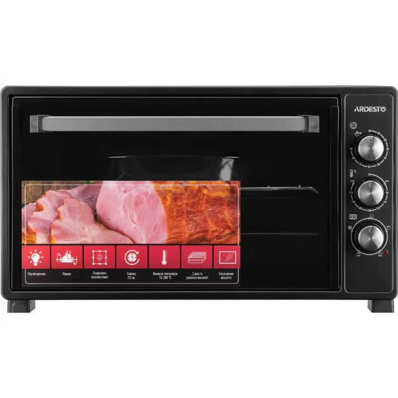 Electric furnace Ardesto, Black (MEO-N48RB)