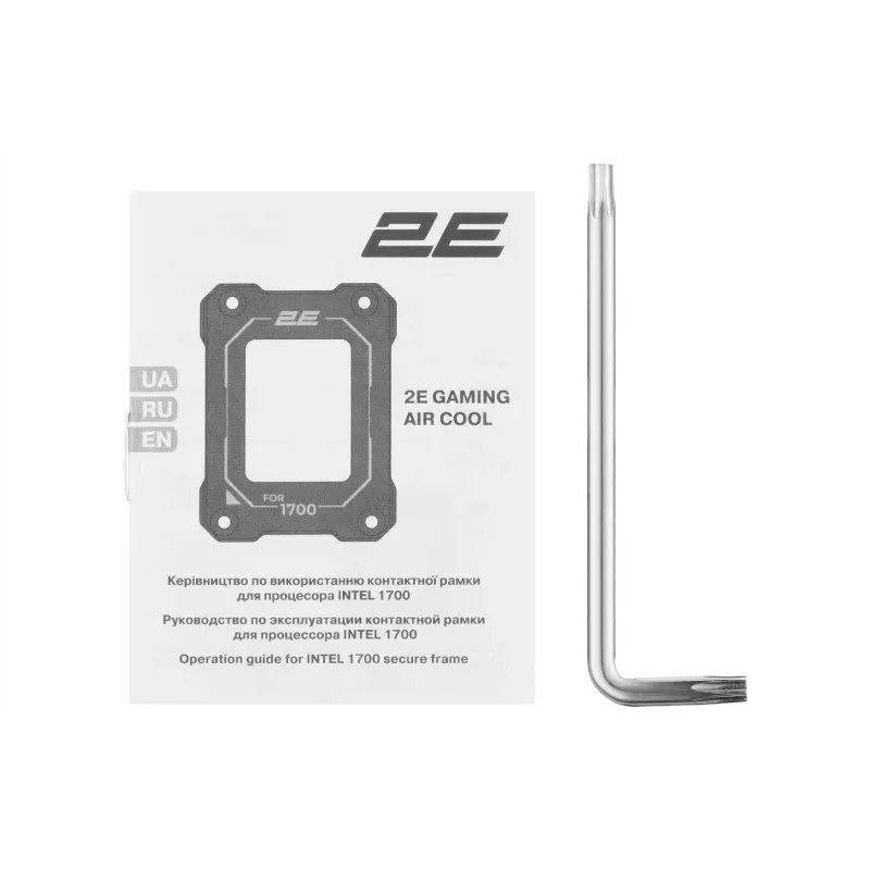 Контактная рамка 2E  Black (2E-SCPB-LGA1700)