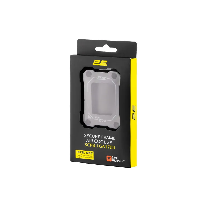 Контактная рамка 2E  Black (2E-SCPB-LGA1700)