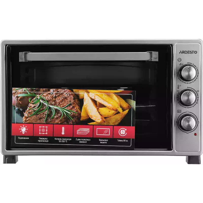 Електрическа пещ Ardesto, Grey (MEO-N40GR)