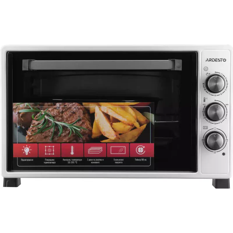 Ηλεκτρικός φούρνος Ardesto, White (MEO-N40W)