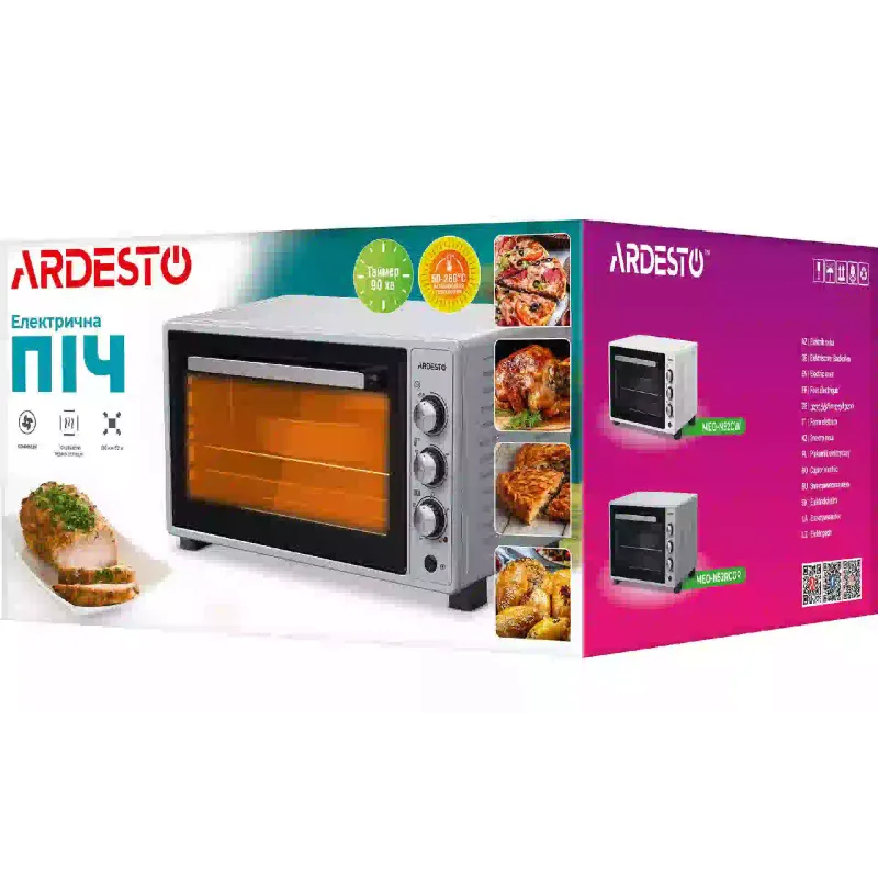 Електрическа пещ Ardesto, Grey (MEO-N40GR)